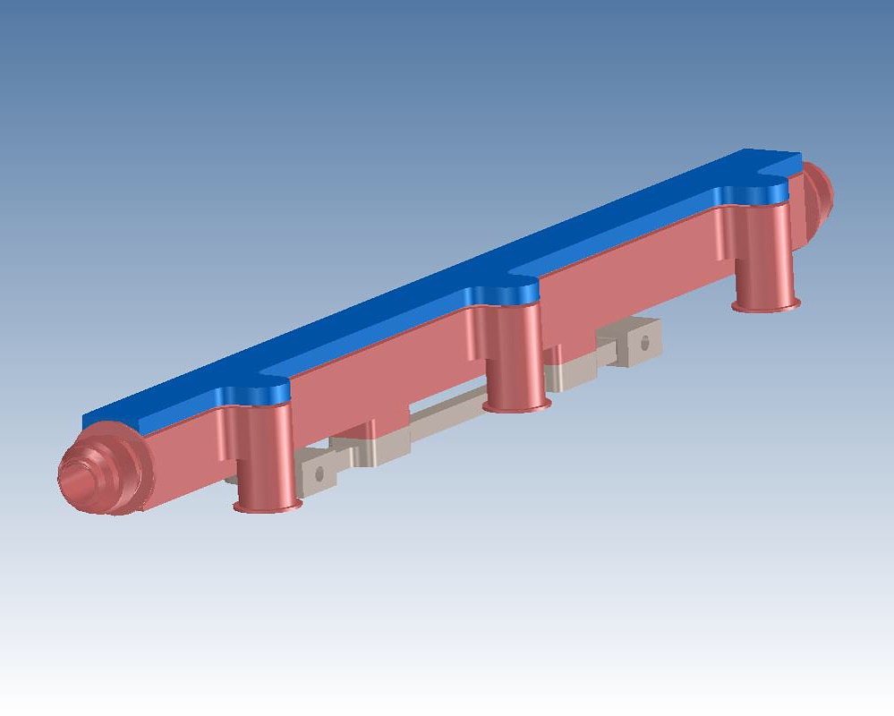 24v Cosworth Ev14 Top feed fuel rail